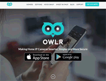 Tablet Screenshot of owlr.com